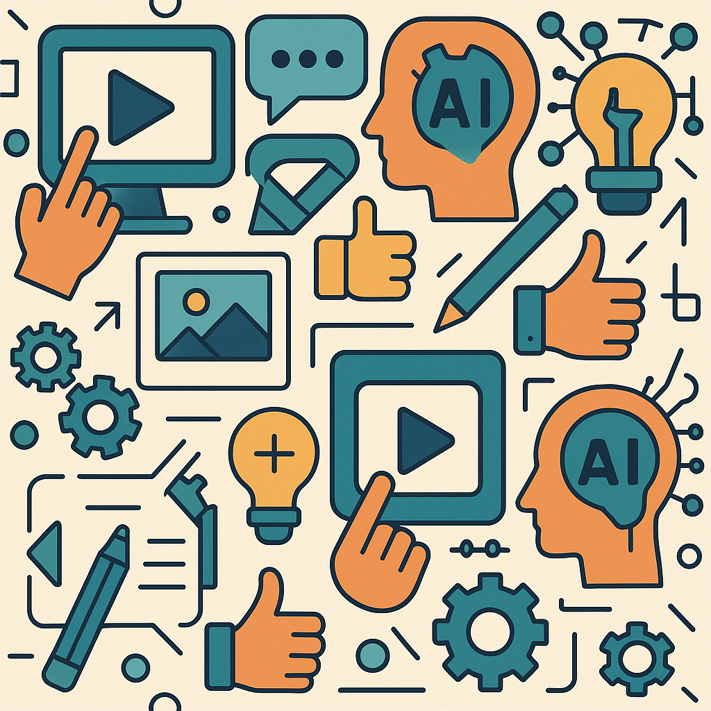 how to create ai content for social media